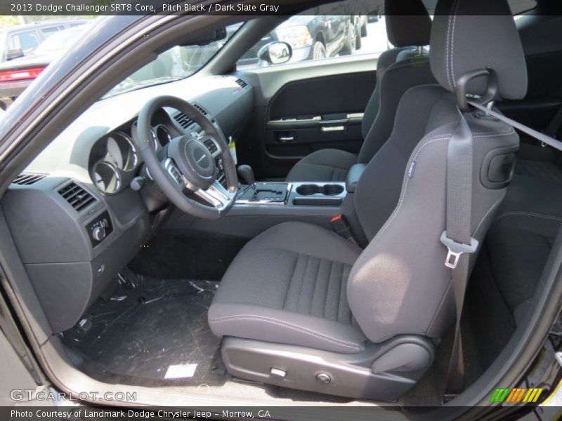  2013 Challenger SRT8 Core Dark Slate Gray Interior