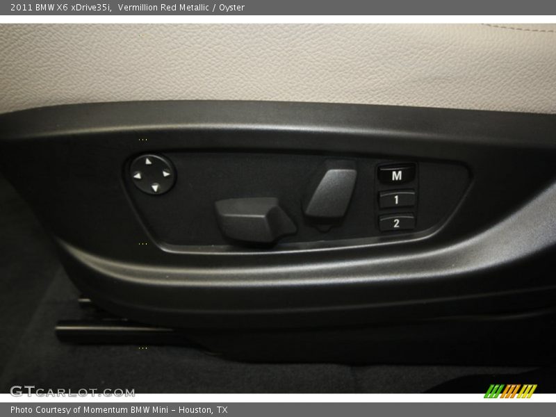 Vermillion Red Metallic / Oyster 2011 BMW X6 xDrive35i