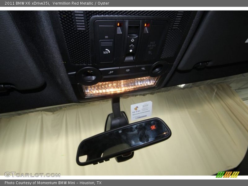 Vermillion Red Metallic / Oyster 2011 BMW X6 xDrive35i