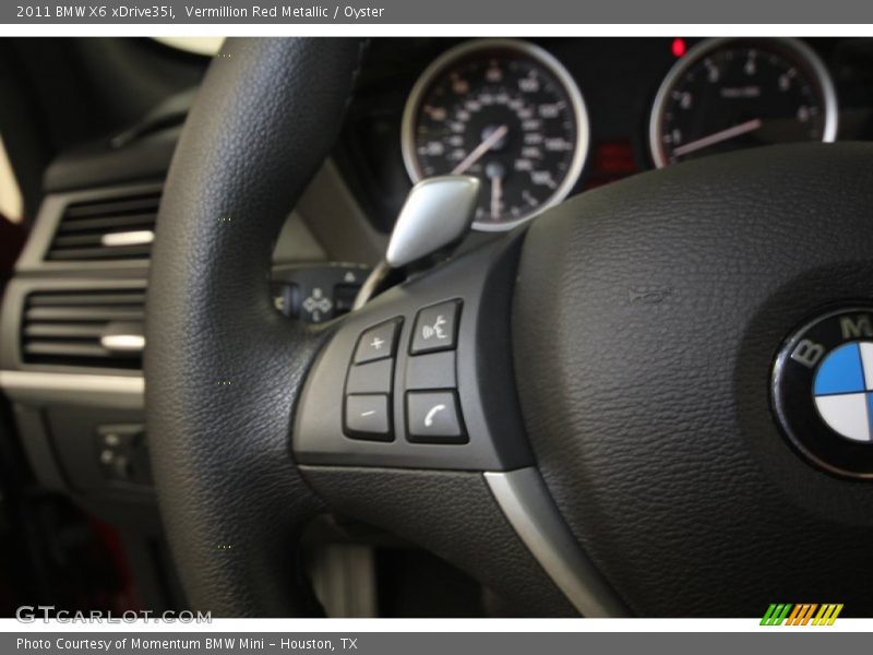 Vermillion Red Metallic / Oyster 2011 BMW X6 xDrive35i