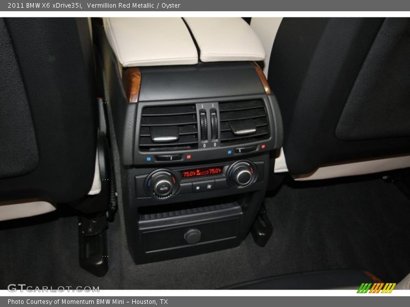 Vermillion Red Metallic / Oyster 2011 BMW X6 xDrive35i