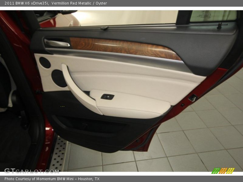Vermillion Red Metallic / Oyster 2011 BMW X6 xDrive35i