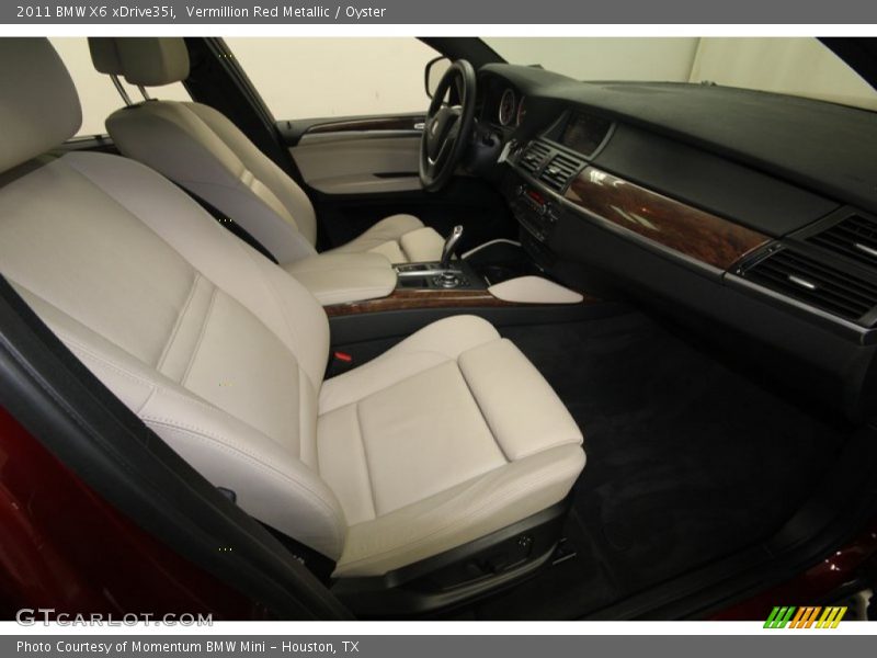Vermillion Red Metallic / Oyster 2011 BMW X6 xDrive35i
