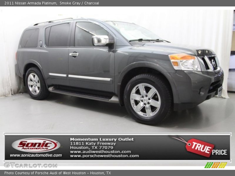 Smoke Gray / Charcoal 2011 Nissan Armada Platinum