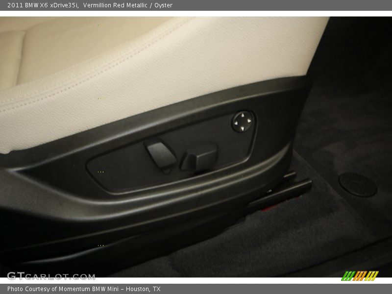 Vermillion Red Metallic / Oyster 2011 BMW X6 xDrive35i