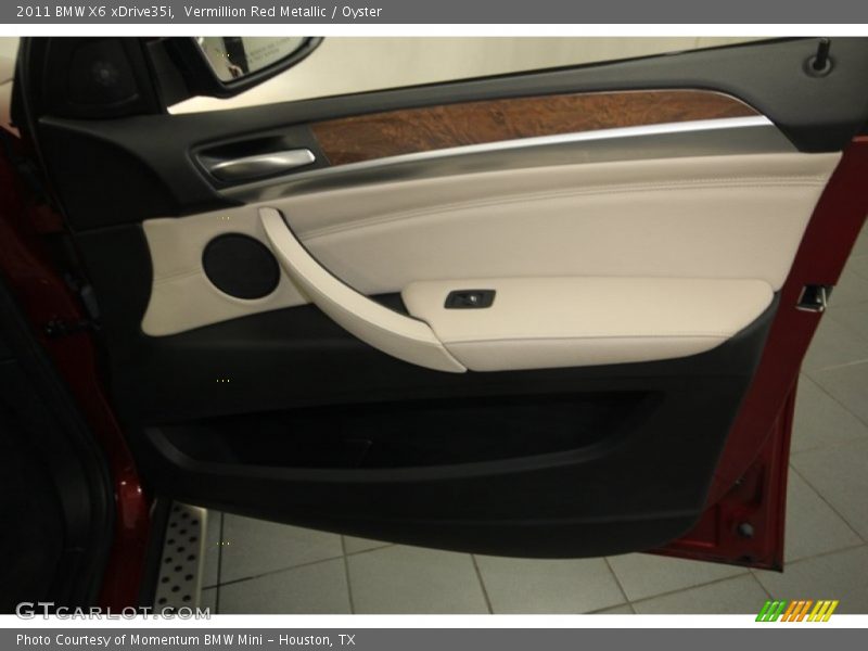 Vermillion Red Metallic / Oyster 2011 BMW X6 xDrive35i
