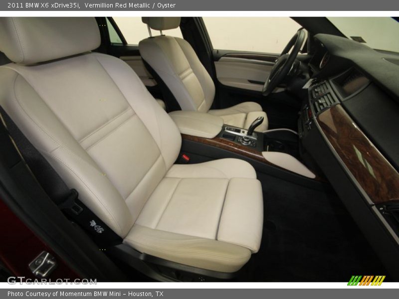 Vermillion Red Metallic / Oyster 2011 BMW X6 xDrive35i