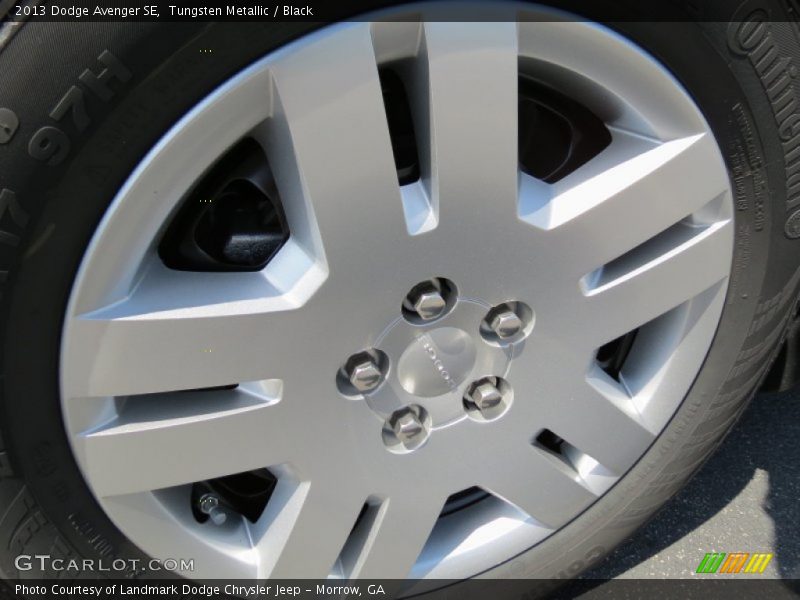 Tungsten Metallic / Black 2013 Dodge Avenger SE