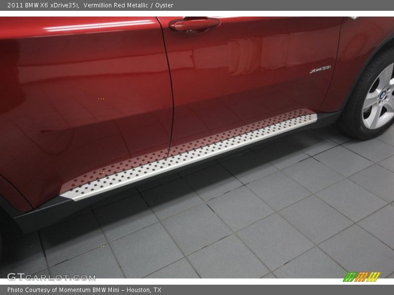 Vermillion Red Metallic / Oyster 2011 BMW X6 xDrive35i