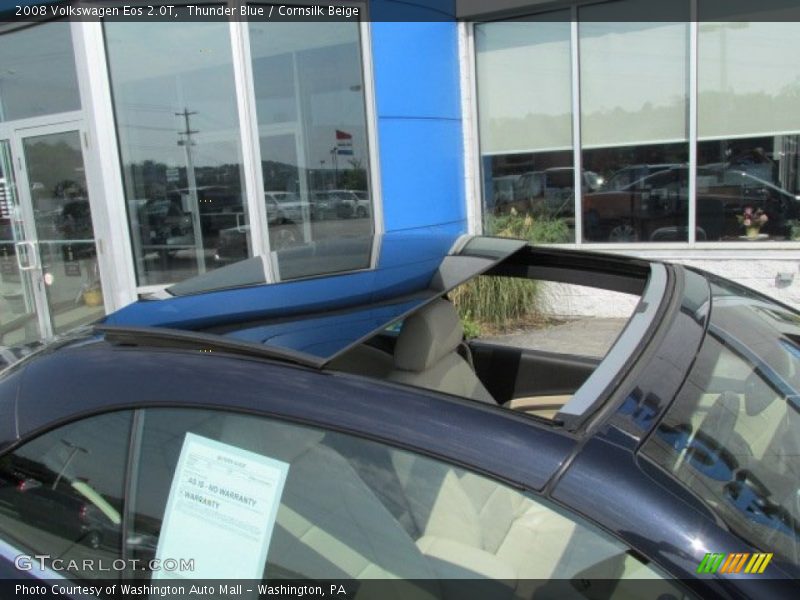 Thunder Blue / Cornsilk Beige 2008 Volkswagen Eos 2.0T