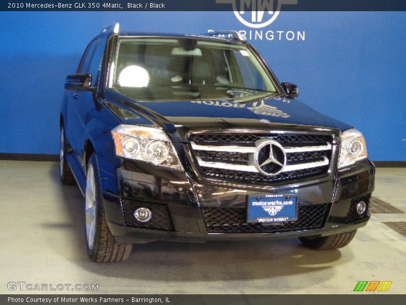 Black / Black 2010 Mercedes-Benz GLK 350 4Matic