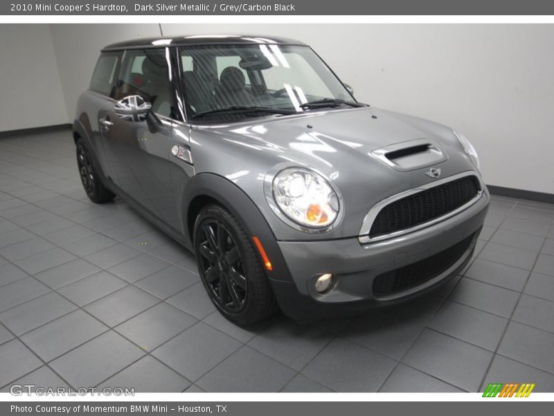 Dark Silver Metallic / Grey/Carbon Black 2010 Mini Cooper S Hardtop