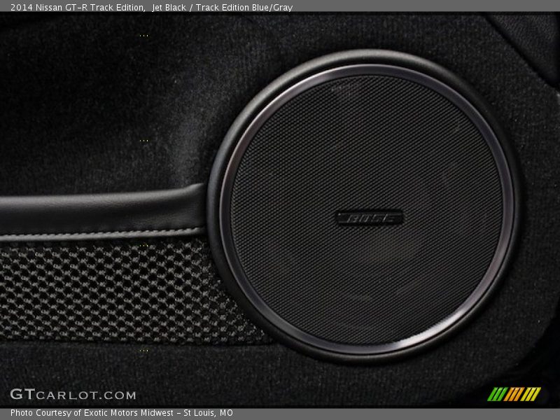 Jet Black / Track Edition Blue/Gray 2014 Nissan GT-R Track Edition