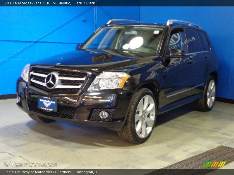 Black / Black 2010 Mercedes-Benz GLK 350 4Matic