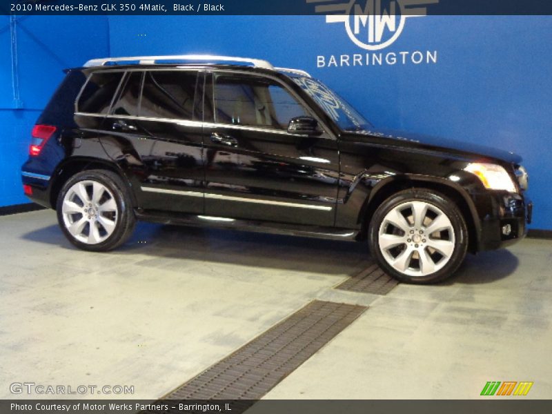 Black / Black 2010 Mercedes-Benz GLK 350 4Matic