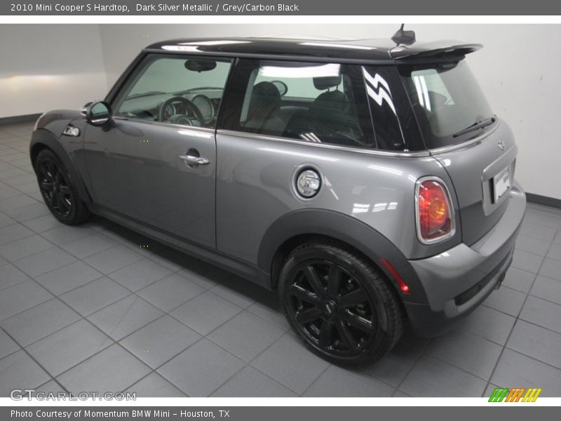 Dark Silver Metallic / Grey/Carbon Black 2010 Mini Cooper S Hardtop