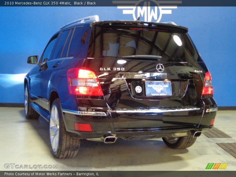 Black / Black 2010 Mercedes-Benz GLK 350 4Matic