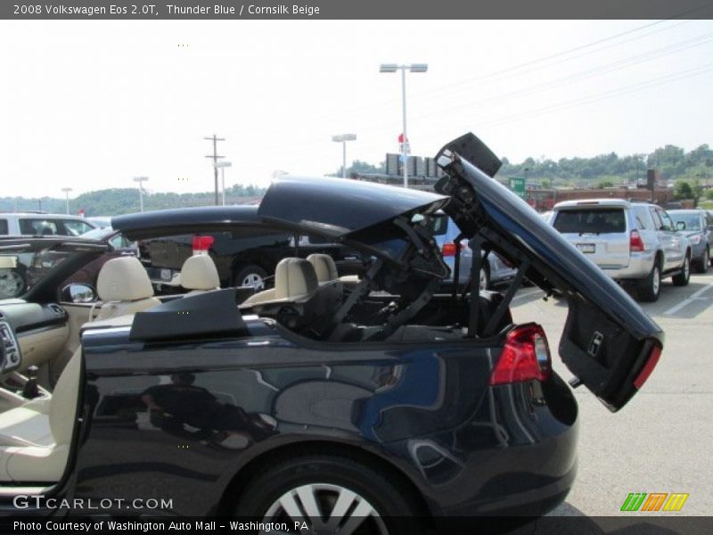 Thunder Blue / Cornsilk Beige 2008 Volkswagen Eos 2.0T