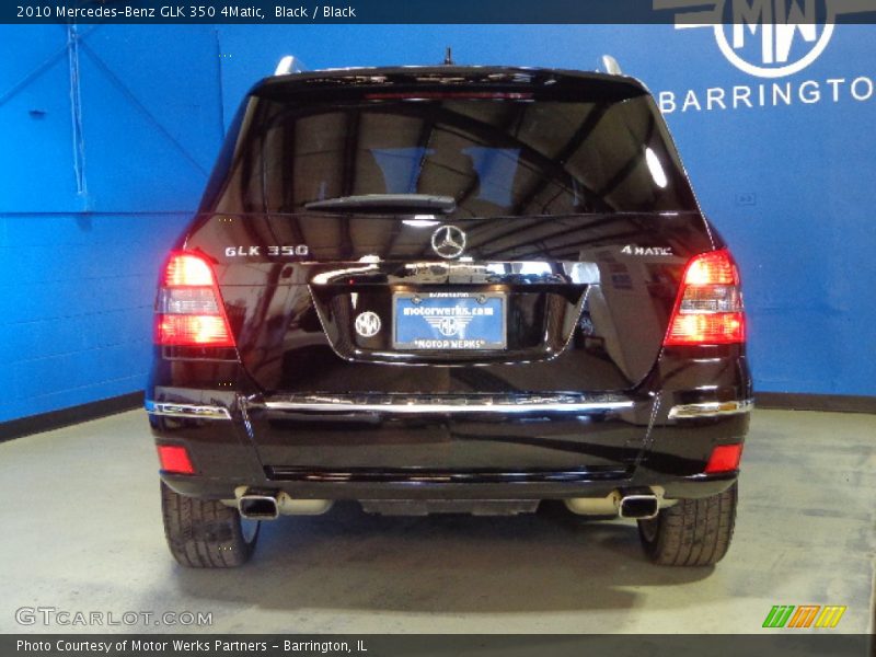 Black / Black 2010 Mercedes-Benz GLK 350 4Matic