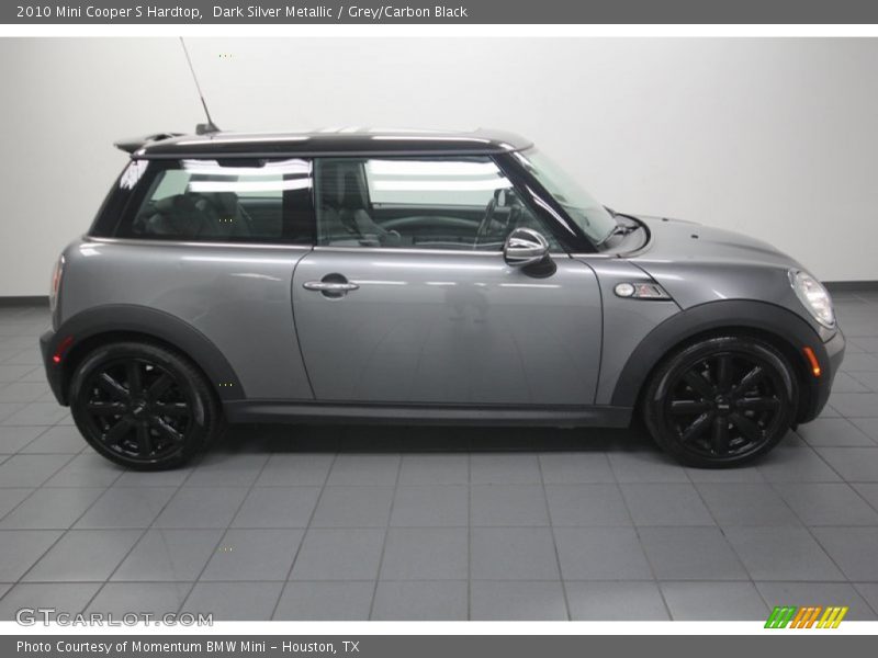 Dark Silver Metallic / Grey/Carbon Black 2010 Mini Cooper S Hardtop