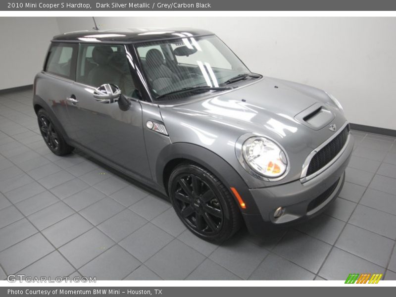 Dark Silver Metallic / Grey/Carbon Black 2010 Mini Cooper S Hardtop