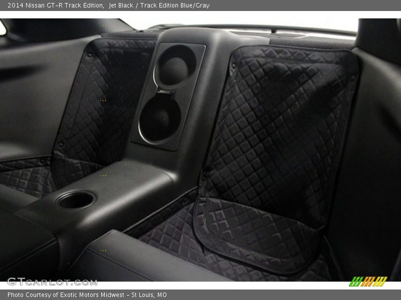 Jet Black / Track Edition Blue/Gray 2014 Nissan GT-R Track Edition
