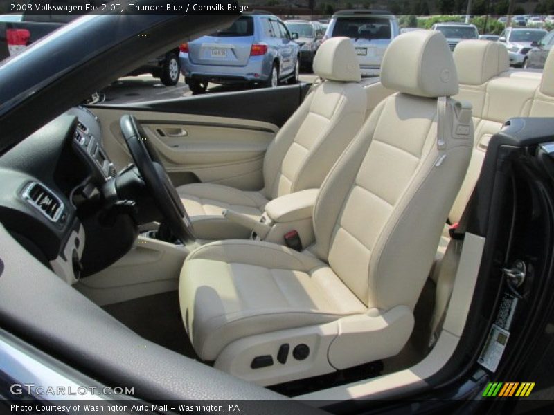 Thunder Blue / Cornsilk Beige 2008 Volkswagen Eos 2.0T