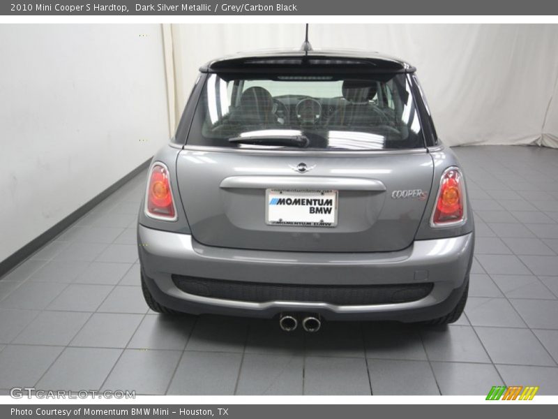 Dark Silver Metallic / Grey/Carbon Black 2010 Mini Cooper S Hardtop