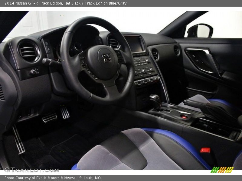 Dashboard of 2014 GT-R Track Edition