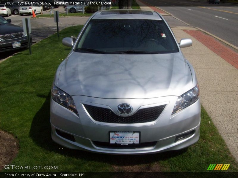 Titanium Metallic / Dark Charcoal 2007 Toyota Camry SE V6