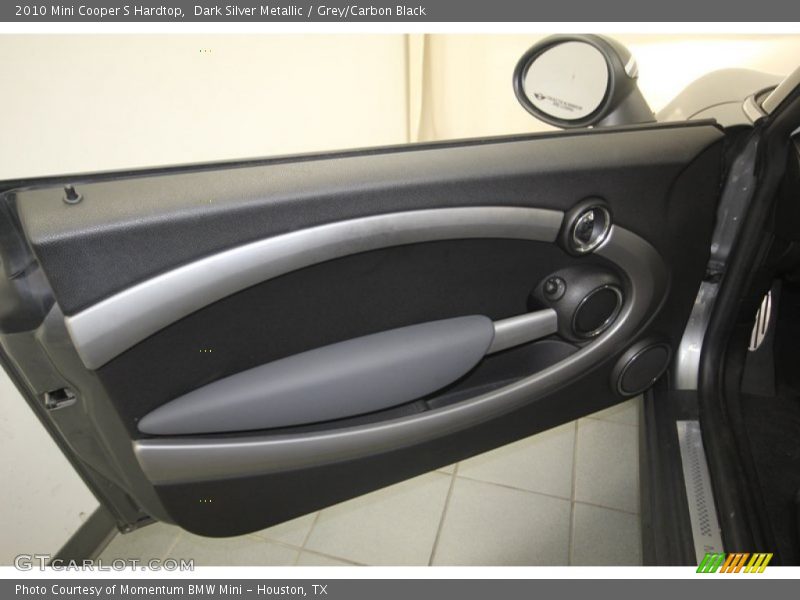 Dark Silver Metallic / Grey/Carbon Black 2010 Mini Cooper S Hardtop