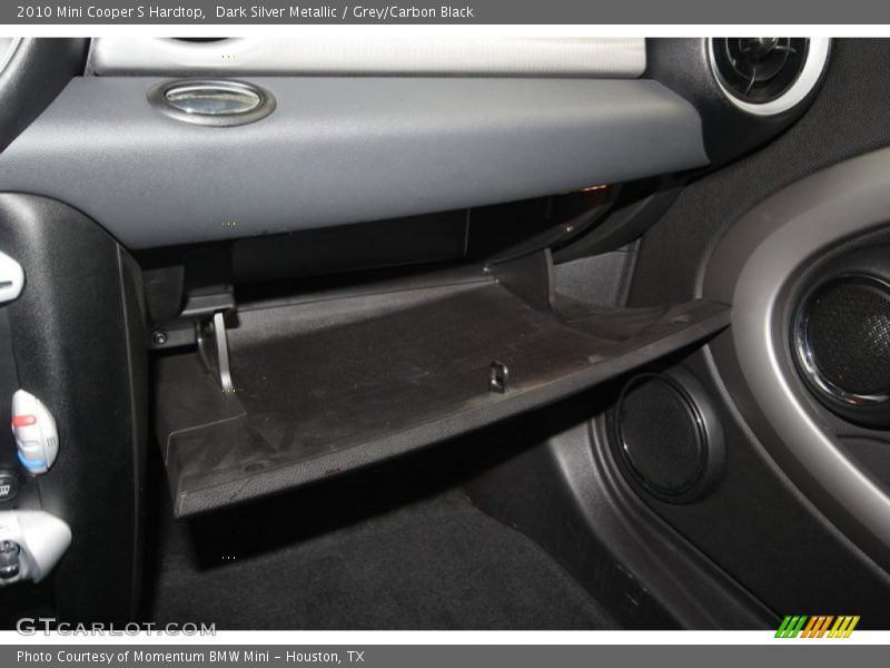 Dark Silver Metallic / Grey/Carbon Black 2010 Mini Cooper S Hardtop