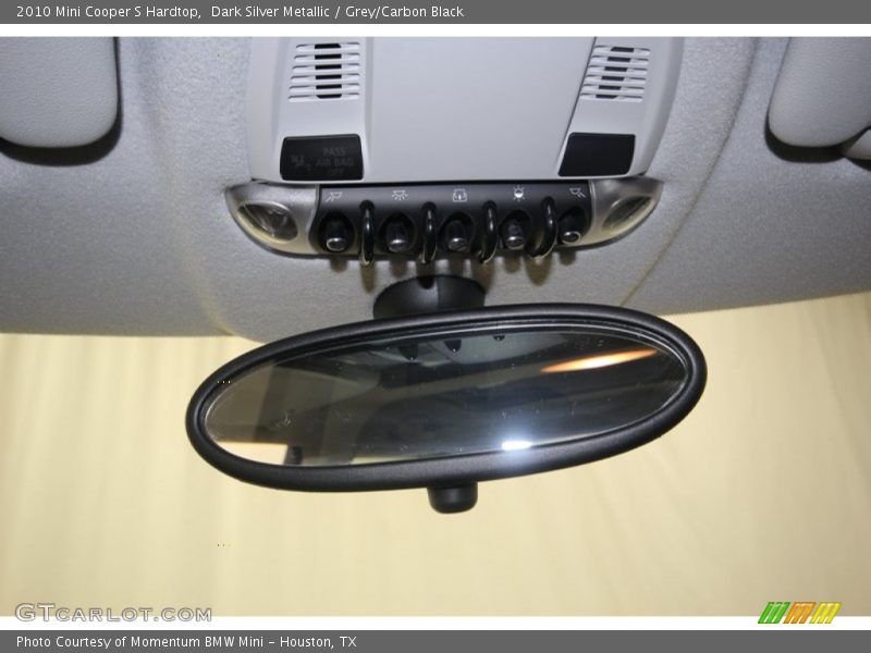 Dark Silver Metallic / Grey/Carbon Black 2010 Mini Cooper S Hardtop