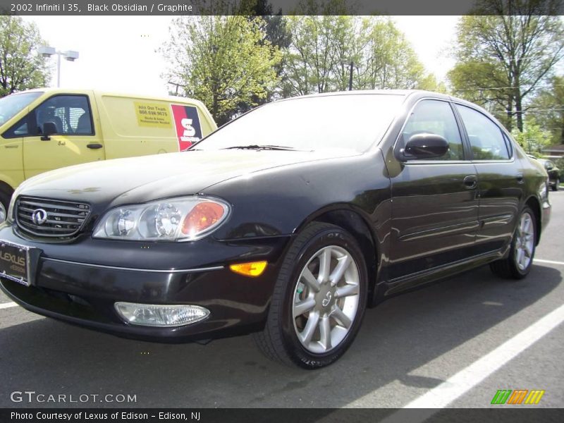 Black Obsidian / Graphite 2002 Infiniti I 35