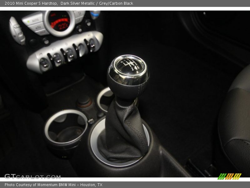 Dark Silver Metallic / Grey/Carbon Black 2010 Mini Cooper S Hardtop