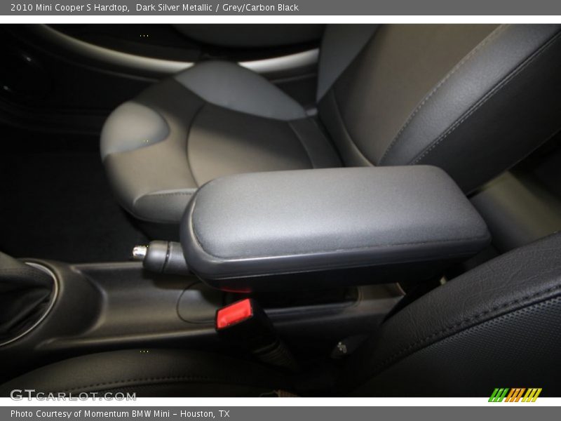 Dark Silver Metallic / Grey/Carbon Black 2010 Mini Cooper S Hardtop