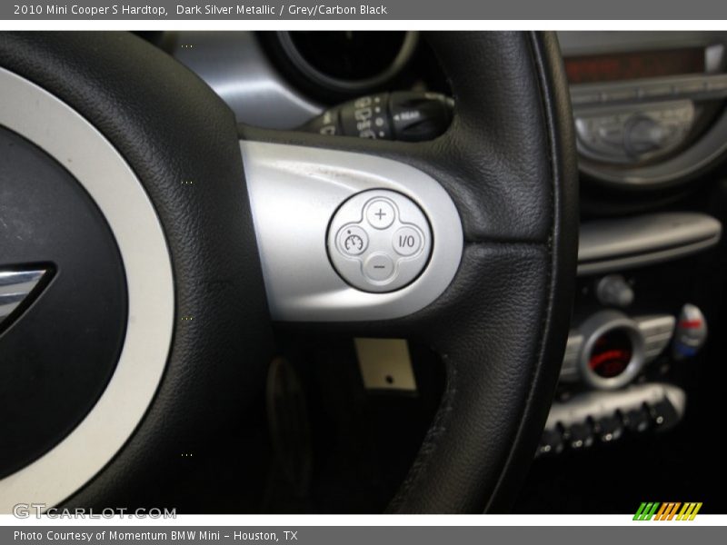 Dark Silver Metallic / Grey/Carbon Black 2010 Mini Cooper S Hardtop