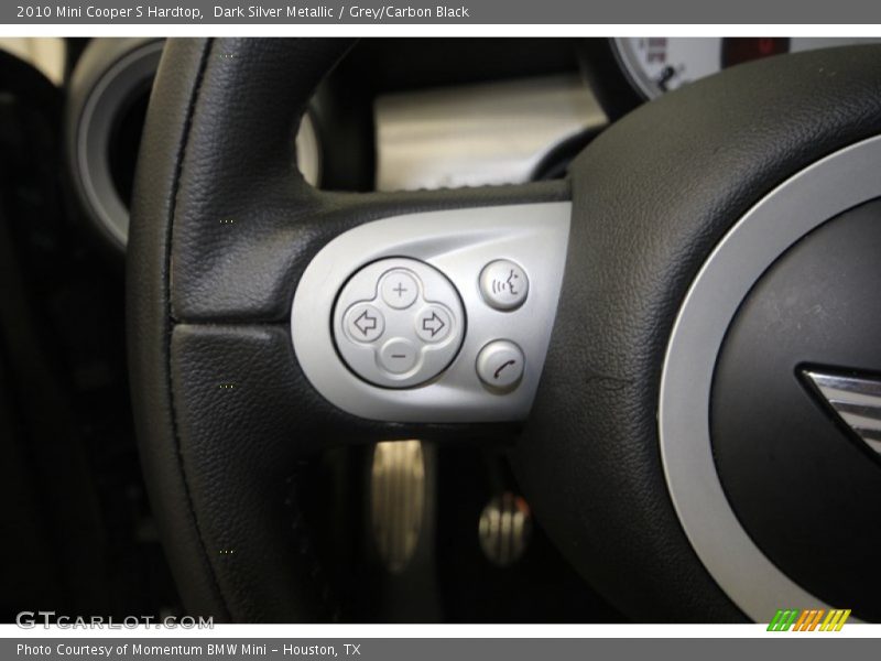 Dark Silver Metallic / Grey/Carbon Black 2010 Mini Cooper S Hardtop