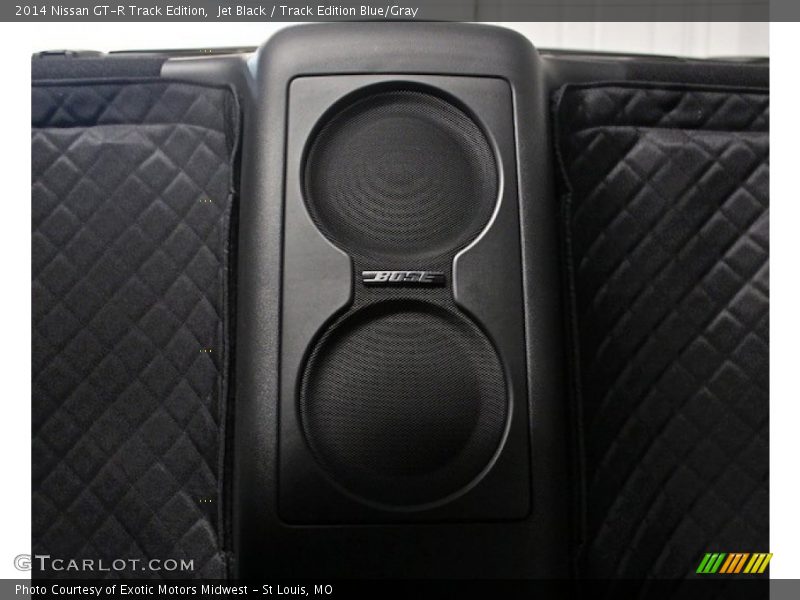 Jet Black / Track Edition Blue/Gray 2014 Nissan GT-R Track Edition