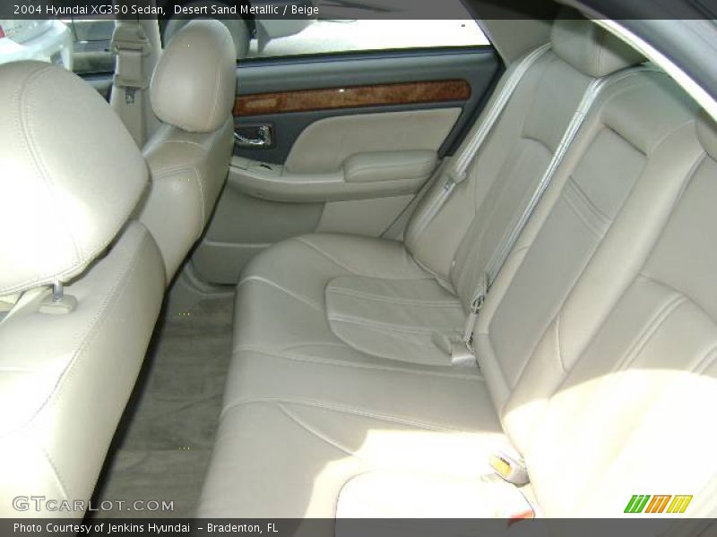 Desert Sand Metallic / Beige 2004 Hyundai XG350 Sedan