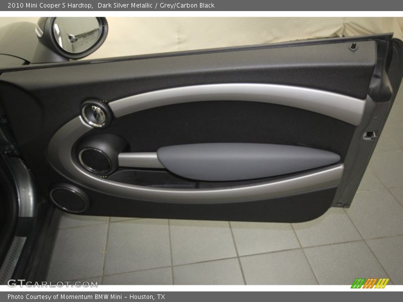 Dark Silver Metallic / Grey/Carbon Black 2010 Mini Cooper S Hardtop