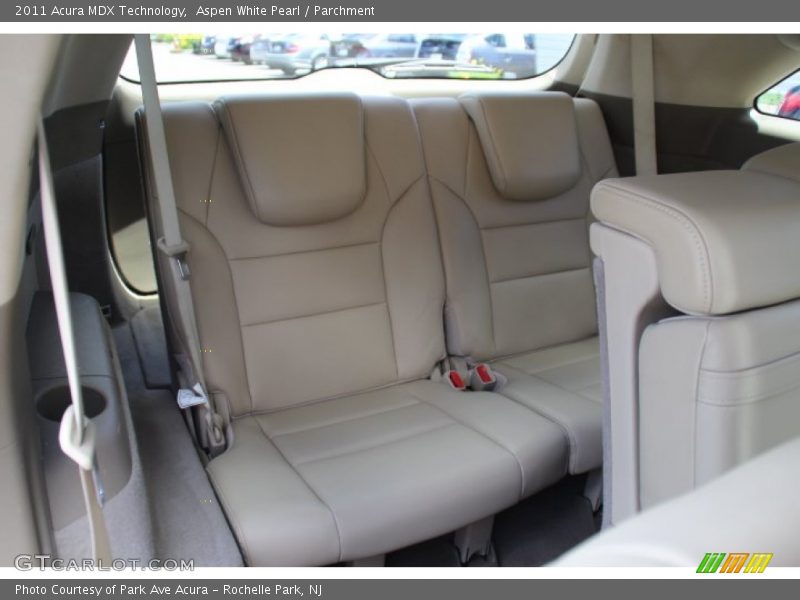 Aspen White Pearl / Parchment 2011 Acura MDX Technology