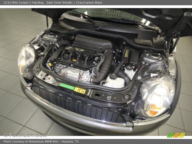 Dark Silver Metallic / Grey/Carbon Black 2010 Mini Cooper S Hardtop
