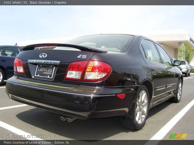 Black Obsidian / Graphite 2002 Infiniti I 35