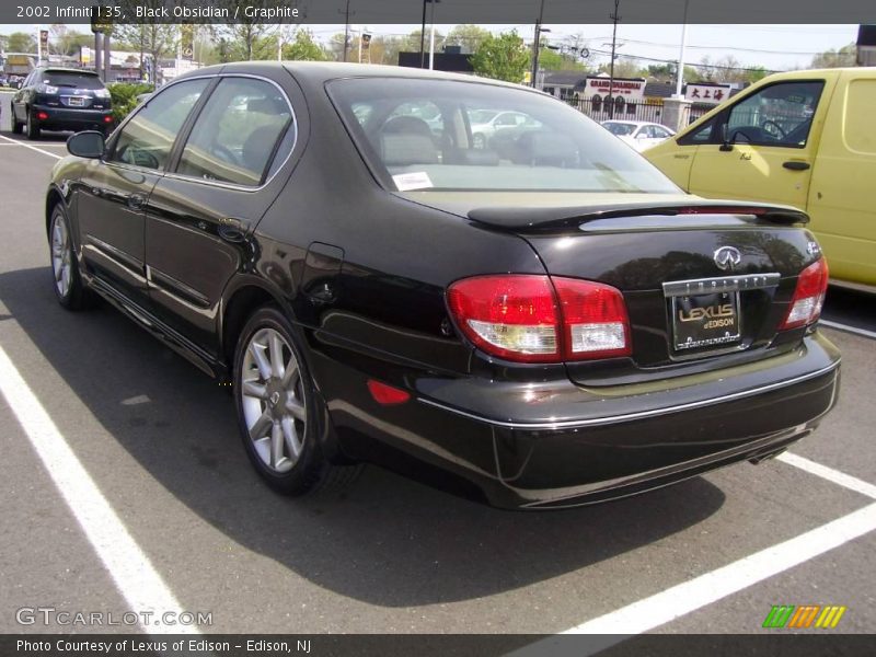 Black Obsidian / Graphite 2002 Infiniti I 35
