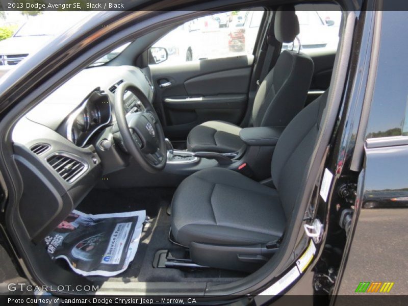 Black / Black 2013 Dodge Avenger SE