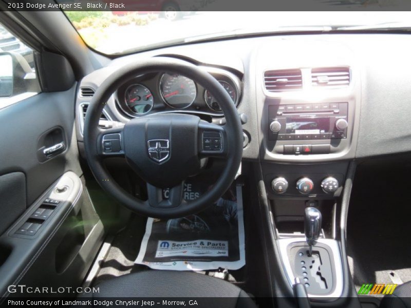 Black / Black 2013 Dodge Avenger SE