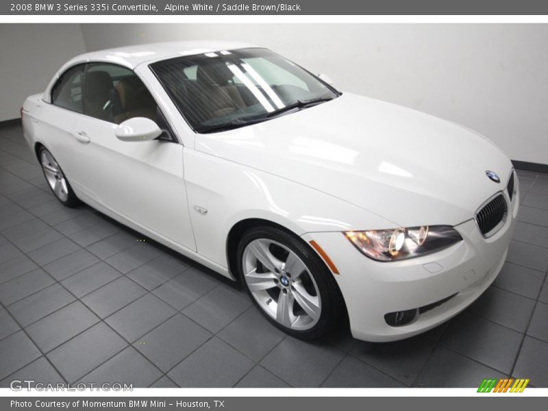 Front 3/4 View of 2008 3 Series 335i Convertible