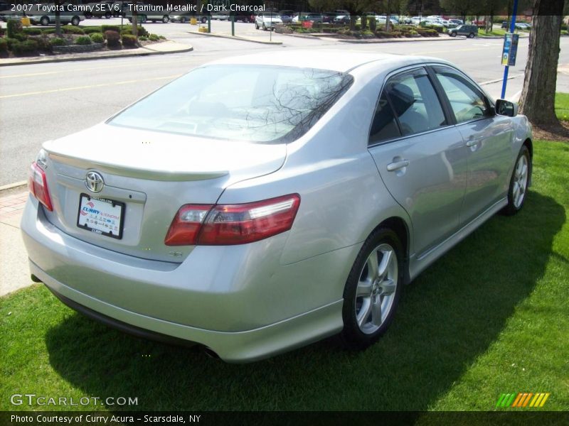 Titanium Metallic / Dark Charcoal 2007 Toyota Camry SE V6