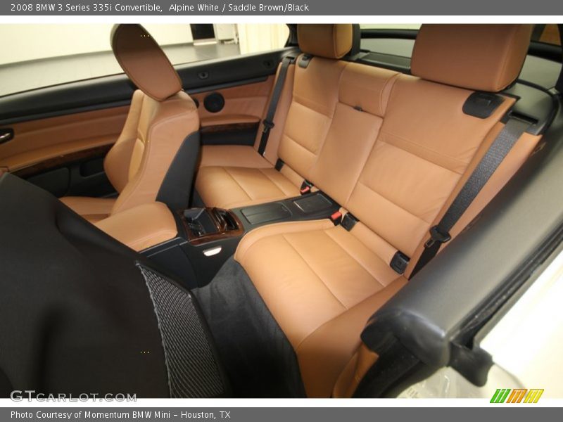Alpine White / Saddle Brown/Black 2008 BMW 3 Series 335i Convertible